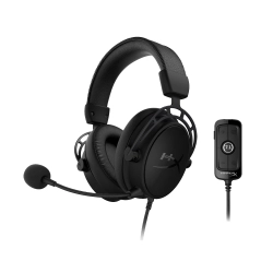 AURICULAR CON MICROFONO GAMER HYPERX HX-HSCAS-BK/W