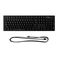 TECLADO GAMER USB HYPERX HX-KB6BLX-LA ALLOY ORIGINS MECANICO BLUE ESPAÑOL RGB