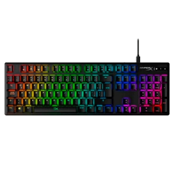 TECLADO GAMER USB HYPERX HX-KB6BLX-LA ALLOY ORIGIN
