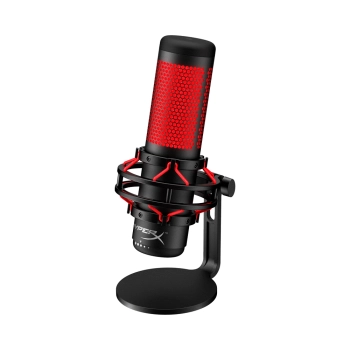 MICROFONO HYPERX HX-MICQC-BK QUADCAST ROJO 2M 48KH