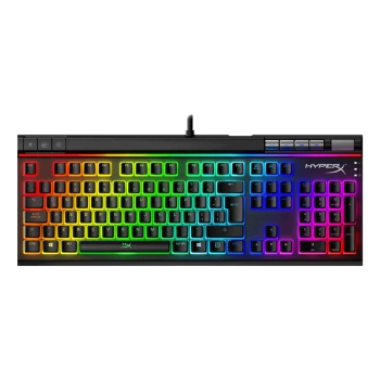 TECLADO GAMER USB HYPERX HKBE2X-1X-LA/G ALLOY ELIT