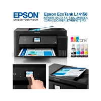 Impresora a3 multifuncional epson ecotank l14150 wifi adf dúplex EPSON