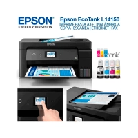 IMPRESORA MULTIFUNCIONAL EPSON L14150 ECOTANK IMP/ COP/ SCA/ FAX/ ADF/ USB/ WIFI/ RED/ IPV
