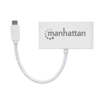 HUB USB-C 3.1 163552 3 PUERTOS 5 GBPS BLANCO BLIST