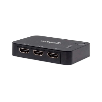 SWITCH HDMI DE 3 PUERTOS 207522 UHD/4K/3D/30HZ/NEG
