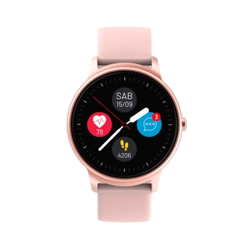 SMARTWATCH MULTILASER ES351 VIENA ROSE ANDROID/IOS