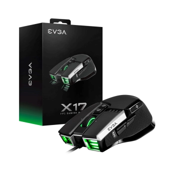 MOUSE GAMER USB 903-W1-17BK-K3 EVGA X17 16000DPI/1