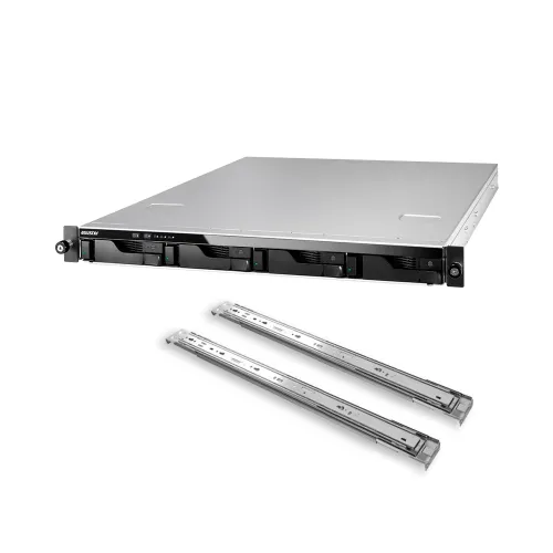 ALMACENAMIENTO NAS ASUSTOR AS6504RS QC2.1/4BAY/8GB/4-GBLAN/USB3.2 + RIEL