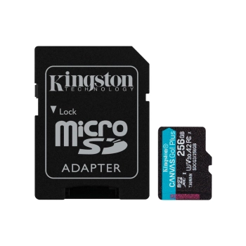 MEMORIA MICRO SD KINGSTON 256GB CANVAS GO PLUS SDC