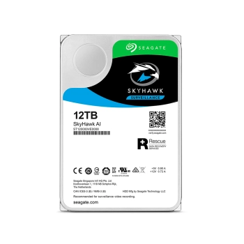 DISCO DURO SATA3 12TB SEAGATE 7200 256MB SKYHAWK A