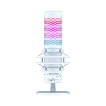 MICROFONO HYPERX 519P0AA QUADCAST S RGB BLANCO 2M 