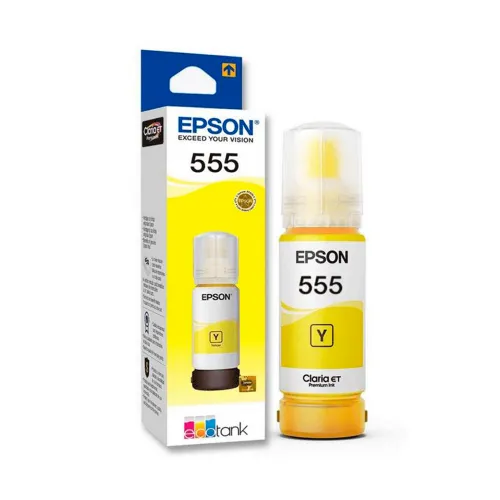TINTA EPSON T555 420 AMARILLO L81XX T555420-AL 70ML