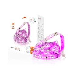 KIT DE CINTA LED IOT C/BASE NEXXT COLOR 12W/5M/RGB