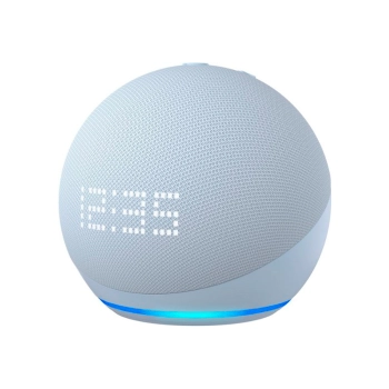 AMAZON ECHO DOT ALEXA 5TA GEN C/RELOJ BT/WIFI CELE