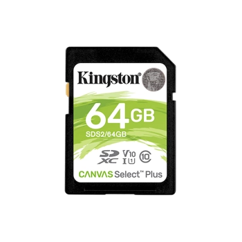MEMORIA SD KINGSTON 64GB CANVAS SELECT PLUS SDXC C
