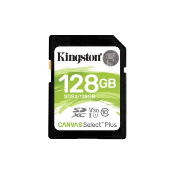 MEMORIA SD KINGSTON 128GB CANVAS SELECT PLUS SDXC 