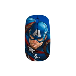 MOUSE XTECH WIRELESS XTM-M340CA CAPITAN AMERICA XT