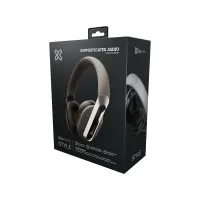 AURICULAR CON MICROFONO KLIP KWH-750GR STYLE HEADPH BLUETOOTH/ 1 JACK 3.5MM GRIS