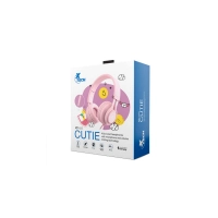 AURICULAR CON MICROFONO XTECH XTH-355 CUTIE KIDS /3.5MM/1JACK/ROSA