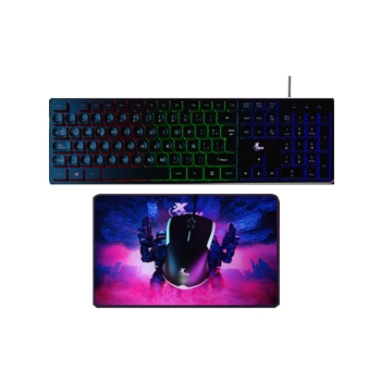 Teclado + Mouse Klipx Inalm Ergonomico Neg Kbk-510 – Acosa Honduras