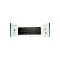 TECLADO FTX USB FTXK100E NUMERICO/INGLES/NEGRO
