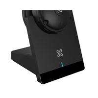 AURICULAR CON MICROFONO KLIP KCH-905 CRYSTALCOM PRO C/BASE WIRELESS/BT/1JACK NEGRO