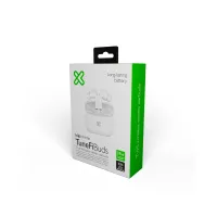 AURICULAR CON MICROFONO KLIP KTE-050WH TUNEFIBUDS TOUCH/TWS/BT/WIRELESS BLANCO