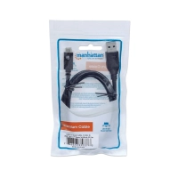 CABLE USB-A/USB-C MANHATTAN M/M 1M NEGRO BOLSA 353373