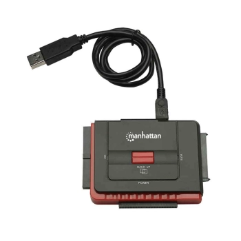 ADAPTADOR USB-A/SATA/IDE MANHATTAN 1.5 GBPS/48 BIT