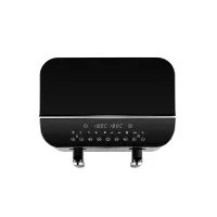 FREIDORA SIN ACEITE MULTILASER GO220EUR 8L 2500W 220V 2 GAVETAS NEGRO