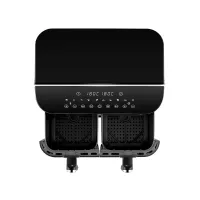 FREIDORA SIN ACEITE MULTILASER GO220EUR 8L 2500W 220V 2 GAVETAS NEGRO