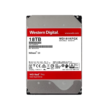 DISCO DURO SATA3 18TB WESTERN DIGITAL RED PRO 7200