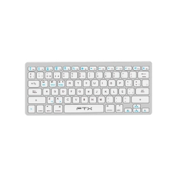 TECLADO FTX BLUETOOTH FTXB1000 ULTRA SLIM POR/PLAT