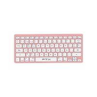 TECLADO FTX BLUETOOTH FTXB1000 ULTRA SLIM ESP/ROSA