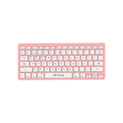 TECLADO FTX BLUETOOTH FTXB1000 ULTRA SLIM POR/ROSA