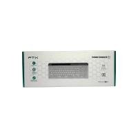 TECLADO FTX WIRELESS DUAL-MODE FTXB105 POR/BLANCO