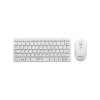 TECLADO + MOUSE FTX WIRELESS FTXGK03 POR/BLANCO