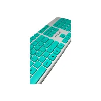 TECLADO + MOUSE FTX WIRELESS FTXGK600 NUMERICO/ESPAÑOL BLANCO/VERDE