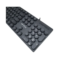 TECLADO FTX USB FTXK22 NUMERICO/PORTUGUES/POP/NEGRO