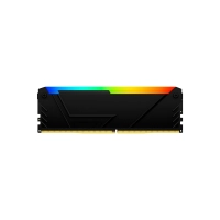 MEMORIA RAM DDR4 8GB 2666 KINGSTON FURY BEAST BK KF426C16BB2A/8 RGB XMP