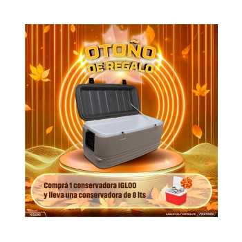 COMBO CONSERVADORA IGLOO 113L 50360 + REGALO CONSE
