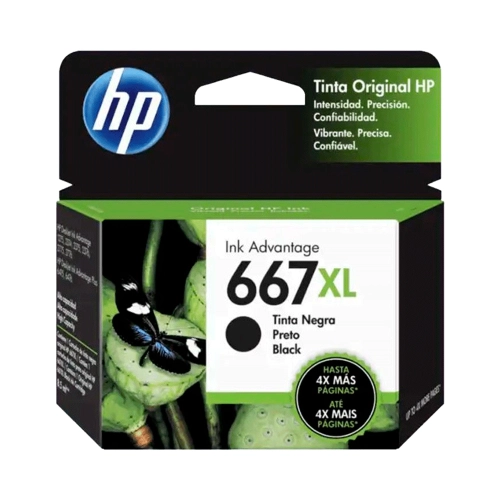 TINTA HP 667XL NEGRO 3YM81AL 8.5ML