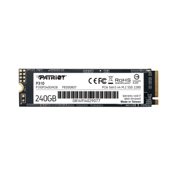 SSD M.2 PCIE 240GB PATRIOT P310 P310P240GM28 1700/