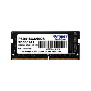 MEMORIA RAM P/NB DDR4 16GB 3200 PATRIOT SIGNATURE 