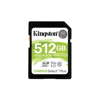 MEMORIA SD KINGSTON 512GB CANVAS SELECT PLUS SDXC 
