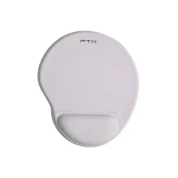 MOUSE PAD FTXMPG01-WH 31X27CM CON APOYO DE MUÑECA