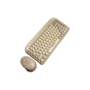 TECLADO + MOUSE FTX WIRELESS DUAL-MODE FTXGK01 ESPAÑOL/POP/GOLD Hover