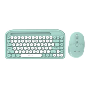 TECLADO + MOUSE FTX WIRELESS DUAL-MODE FTXGK01 PORTUGUES/POP/VERDE