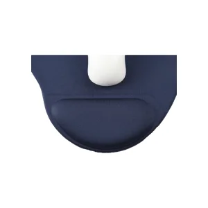 MOUSE PAD FTXMPG01-BL 31X27CM CON APOYO DE MUÑECA EN GEL AZUL Hover