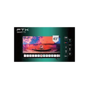 TELEVISOR 43" FTX43FHD4V1 FHD DIG/SMART/2HDMI/2USB/RED/AND14 BORDE INFINITO Hover